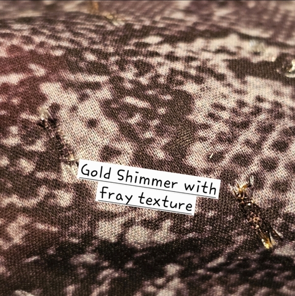 Tahari Rosalyn Gray Sleeveless Blouse Snake Print Velvet Trim Women's Large - Picture 13 of 13